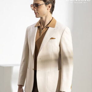 Áo Blazer sắc ngà thượng lưu -Cream Blazer