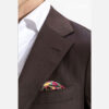 Nâu đậm ve nhọn - Dark Brown Peak Lapel - Ảnh 5
