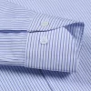 Áo Sơ Mi Kẻ Sọc Xanh - Blue Striped Shirt - Ảnh 4
