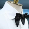 Áo Sơ Mi Tuxedo Xếp Ly Ngực Cao Cấp - Ảnh 3