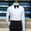 Áo Sơ Mi Tuxedo Xếp Ly Ngực Cao Cấp